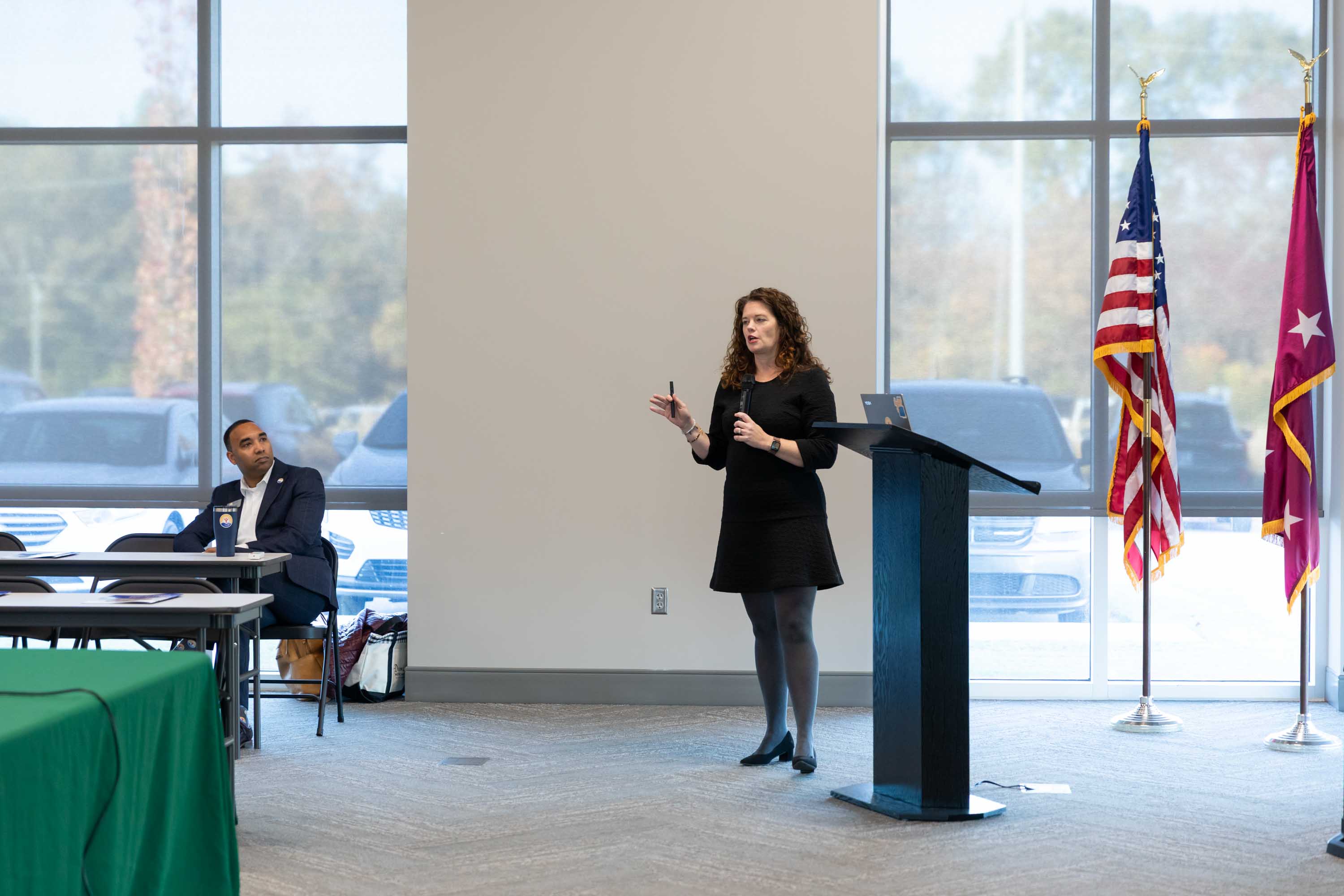 Brooxie Carlton is speaking at the Executive Breakfast.