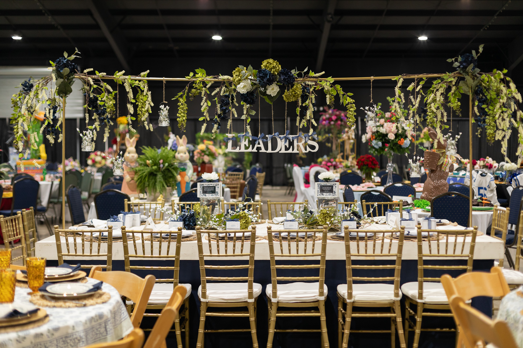 Leaders Credit Union's decorated table